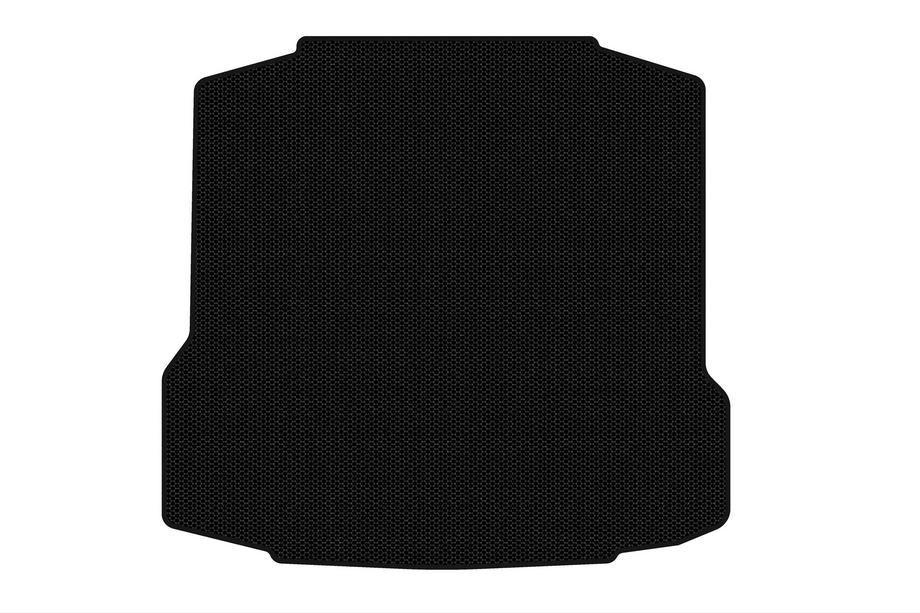 Skoda Rapid 2012-2019 Tapis de coffre en caoutchouc Carsuit (Liftback, noir) Photo 1