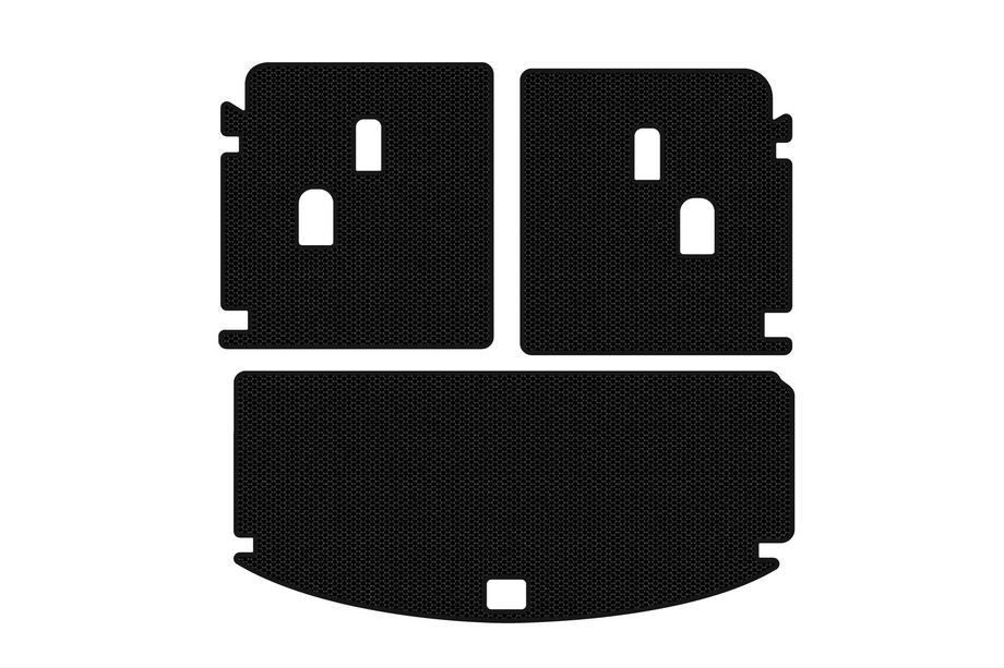Acura MDX 2013-2020 Tapis de coffre en caoutchouc Carsuit V-2 (Noir) Photo 1