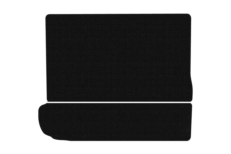 Citroen C-4 Picasso 2013–2022 Tapis de coffre en caoutchouc Carsuit (3e rangée rabattue, noir) Photo 1