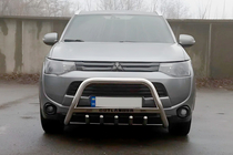 Mitsubishi Outlander 2012-2021 Pare-buffle WT004 (Inox) photo 3