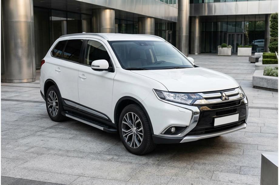 Mitsubishi Outlander 2012-2021 Marchepieds Latéraux RedLine V1 (2 pcs, Aluminium) Image