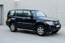 Mitsubishi Pajero Wagon IV 2006-2021 Marchepieds Latéraux Fullmond (2 pcs, aluminium) photo 1