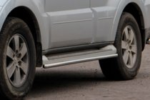 Mitsubishi Pajero Wagon IV 2006-2021 Tubes Latéraux (2 pcs, Inox) photo 5