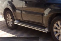Mitsubishi Pajero Wagon IV 2006-2021 Tubes Latéraux (2 pcs, Inox) photo 2