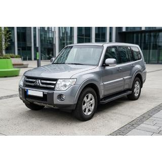 Marchepieds Latéraux Allmond Black (2 pcs, Aluminium) Mitsubishi Pajero Wagon IV 2006-2021 photo 1