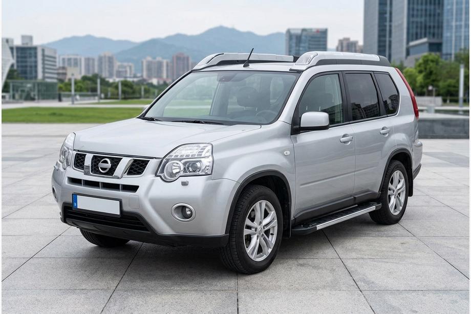 Nissan X-trail T31 2007-2014 Marchepieds Latéraux RedLine V1 (2 pcs, Aluminium) Image