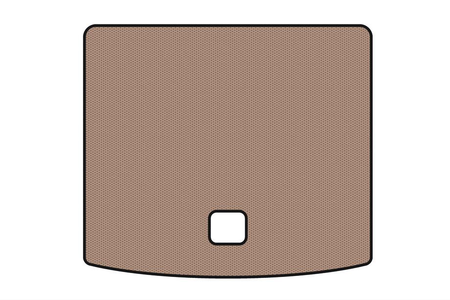 Audi Q3 2019–2025 Tapis de coffre en caoutchouc Carsuit (Beige) Photo 1