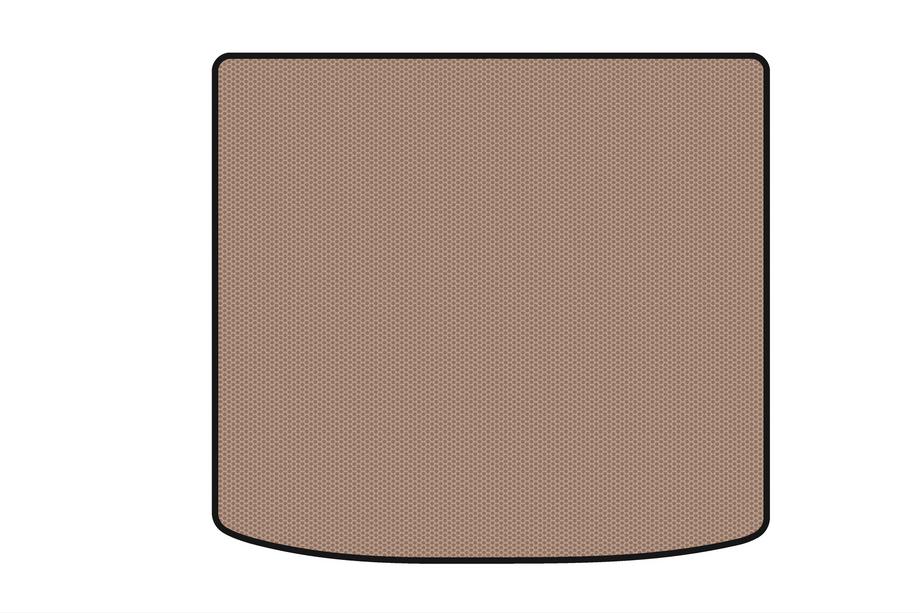 BMW X6 E71 2008–2014 Tapis de coffre en caoutchouc Carsuit V-1 (Beige) Photo 1