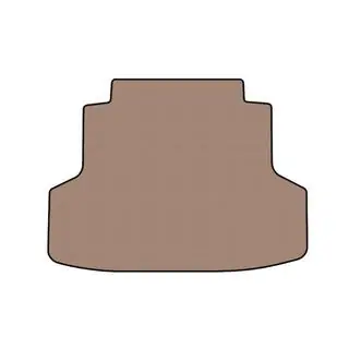 Tapis de coffre en caoutchouc Carsuit (Beige) photo 1