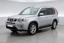 Nissan X-trail T31 2007-2014 Marchepieds Latéraux Maydos V1 (2 pcs, Aluminium & Inox) photo 1