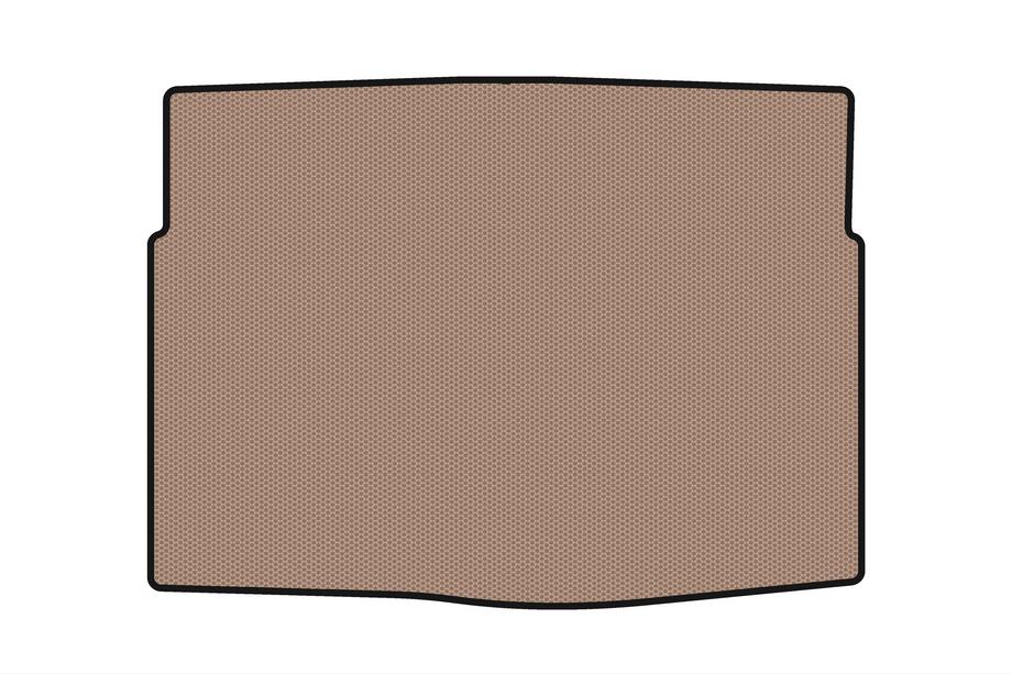 Citroen C-3 Aircross 2017-2024 Tapis de coffre en caoutchouc Carsuit (Beige) Photo 1