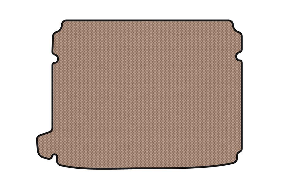 Citroen DS-4 2010-2015 Tapis de coffre en caoutchouc Carsuit (HB, Avant restylage, beige) Photo 1