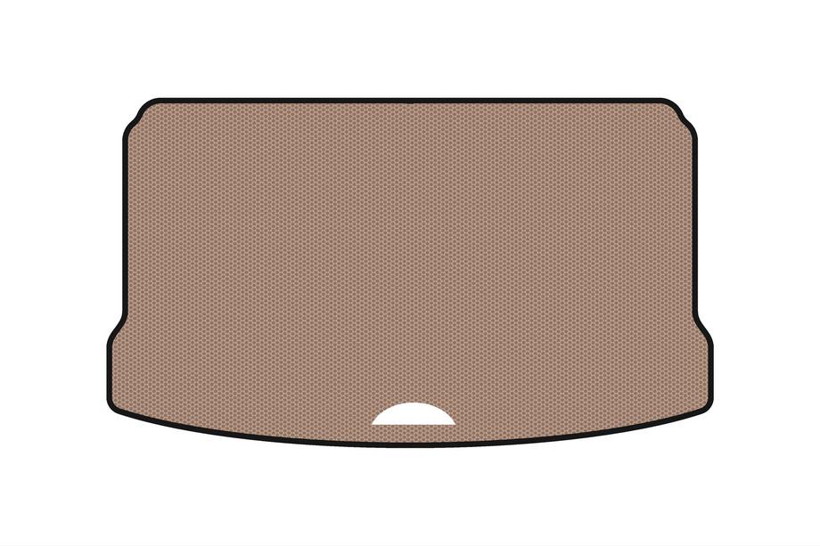 Mini Cooper F55/56/57 2014-2023 Tapis de coffre en caoutchouc Carsuit (pour S F55, 5 portes, beige) Photo 1
