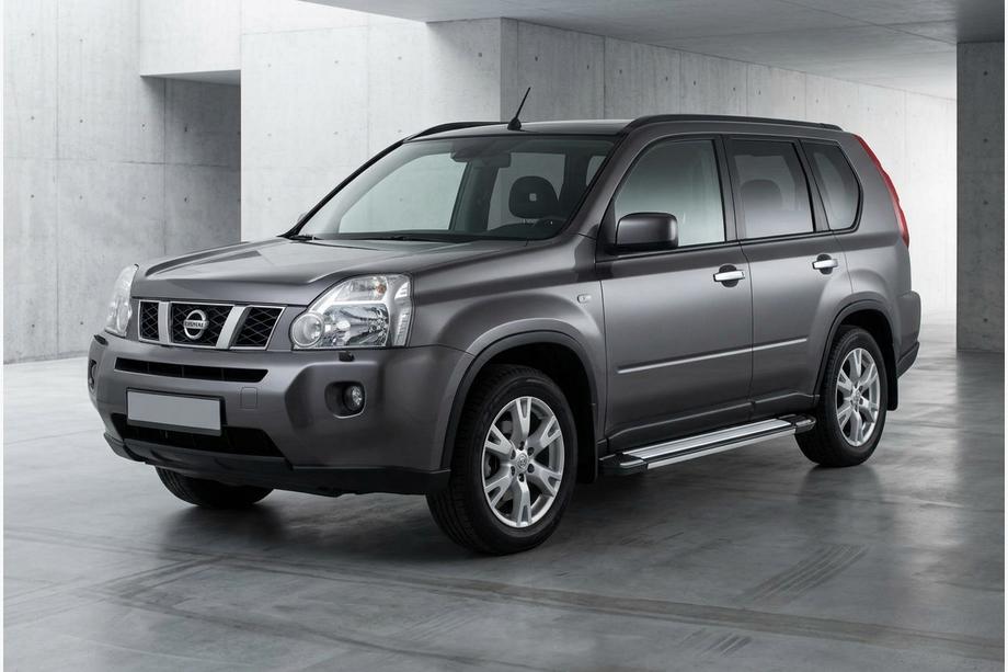Nissan X-trail T31 2007-2014 Marchepieds Latéraux Rainbow (2 pcs, Aluminium) Image