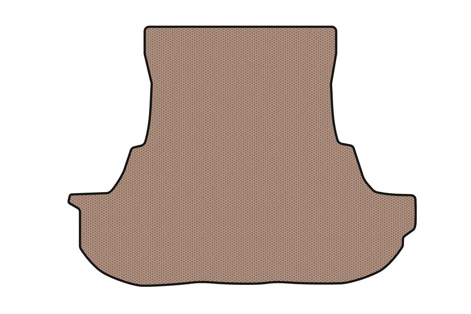 Dodge Challenger 2008-2023 Tapis de coffre en caoutchouc Carsuit (Coupé, beige) Photo 1