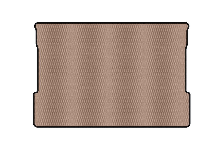 Ford Courier 2014-2023 Tapis de coffre en caoutchouc Carsuit (Beige) Image