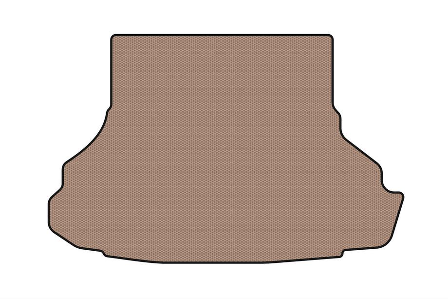 Ford Mustang 2015-2023 Tapis de coffre en caoutchouc Carsuit (Coupé, beige) Image