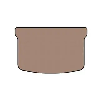 Tapis de coffre en caoutchouc Carsuit (HB, beige)