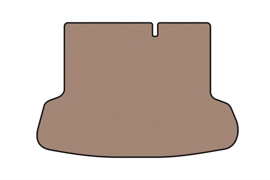 Hyundai Accent 2006-2010 Tapis de coffre en caoutchouc Carsuit (SD, beige) Photo 1