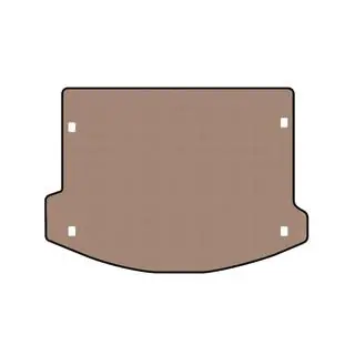 Tapis de coffre en caoutchouc Carsuit (Beige) photo 1
