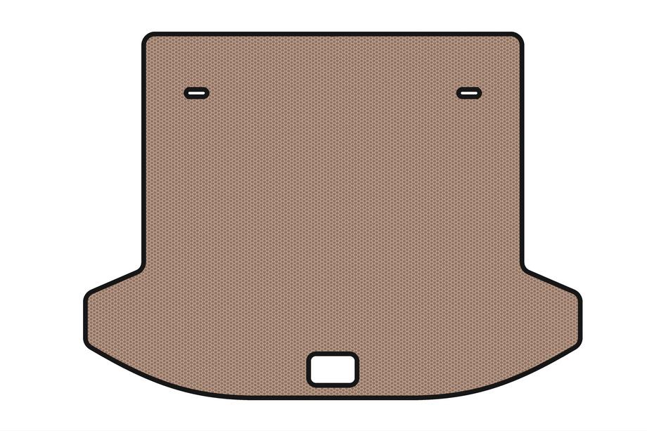 Jetour X70 2018- Tapis de coffre en caoutchouc Carsuit (2 rangées, beige) Photo 1