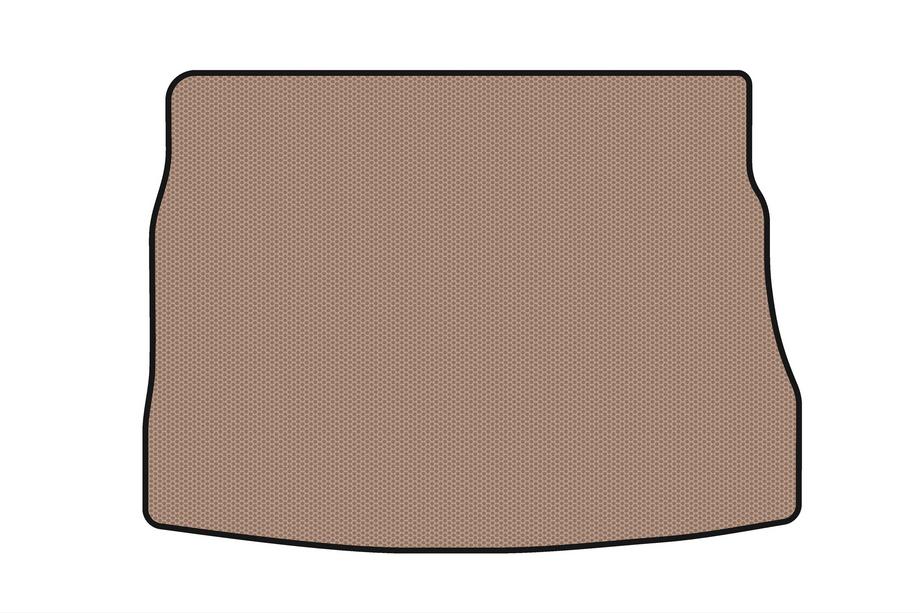 Kia Ceed 2007-2012 Tapis de coffre en caoutchouc Carsuit (HB, 3 portes, beige) Image