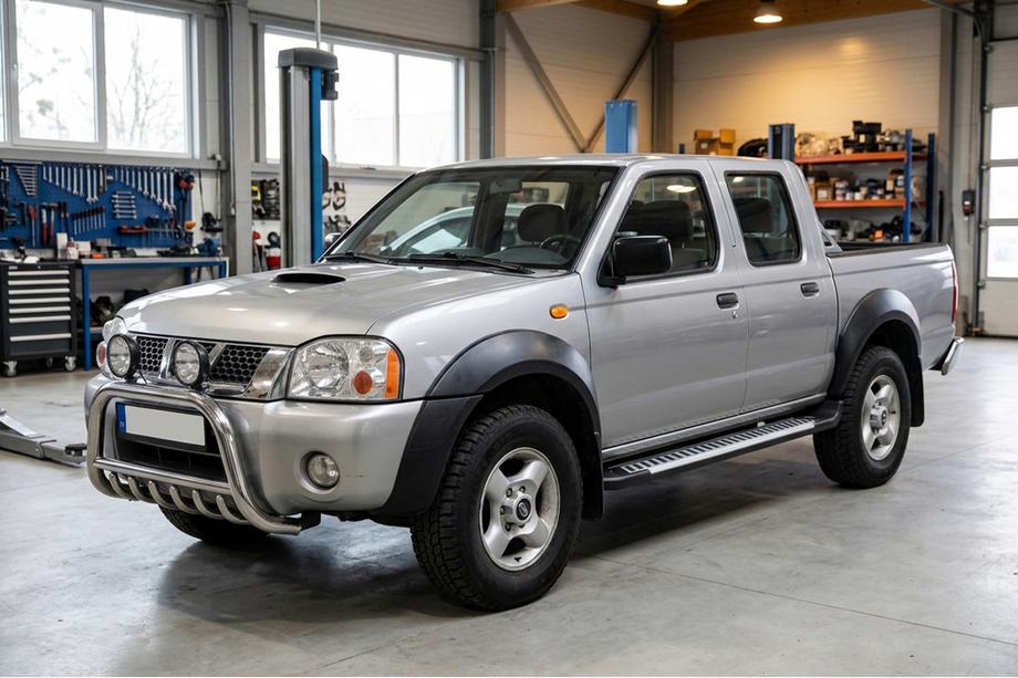 Nissan NP300 1999-2015 Marchepieds Latéraux Line (2 pcs, Aluminium) Image