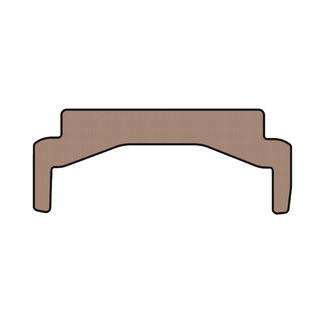 Tapis de coffre en caoutchouc Carsuit (supérieur, Roadster, beige) photo 1