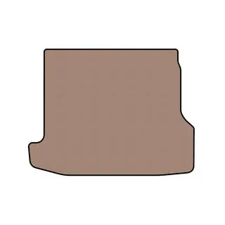 Tapis de coffre en caoutchouc Carsuit (5 portes, beige) photo 1
