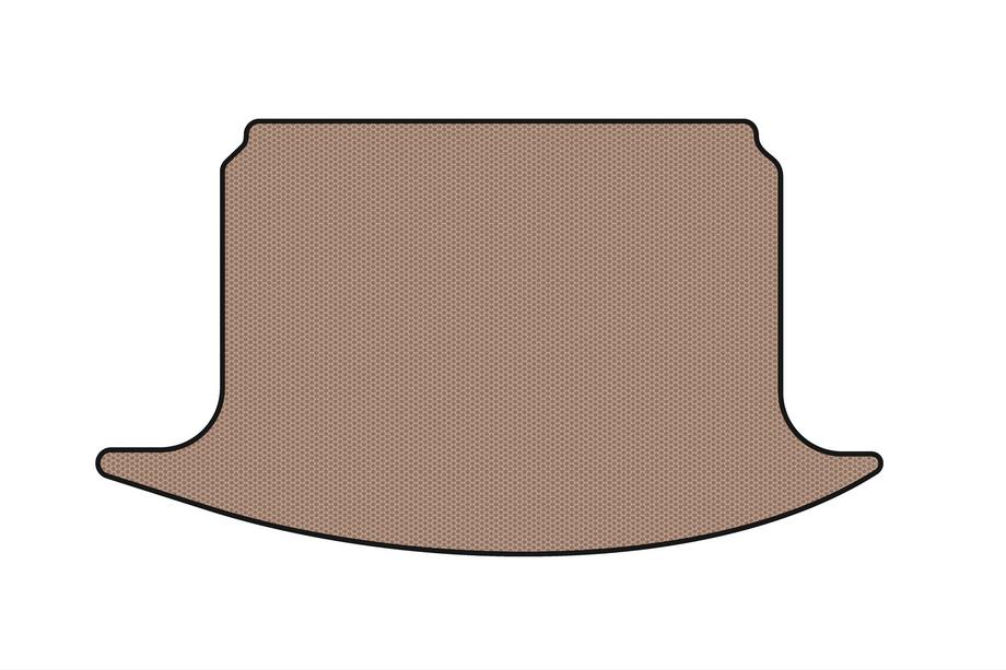 Peugeot 307 2001-2008 Tapis de coffre en caoutchouc Carsuit (2001-2005, HB, 5 portes, beige) Photo 1