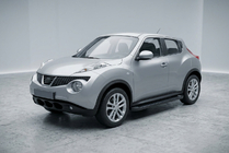 Nissan Juke 2010-2019 Marchepieds Latéraux Allmond Black (2 pcs, Aluminium) photo 1