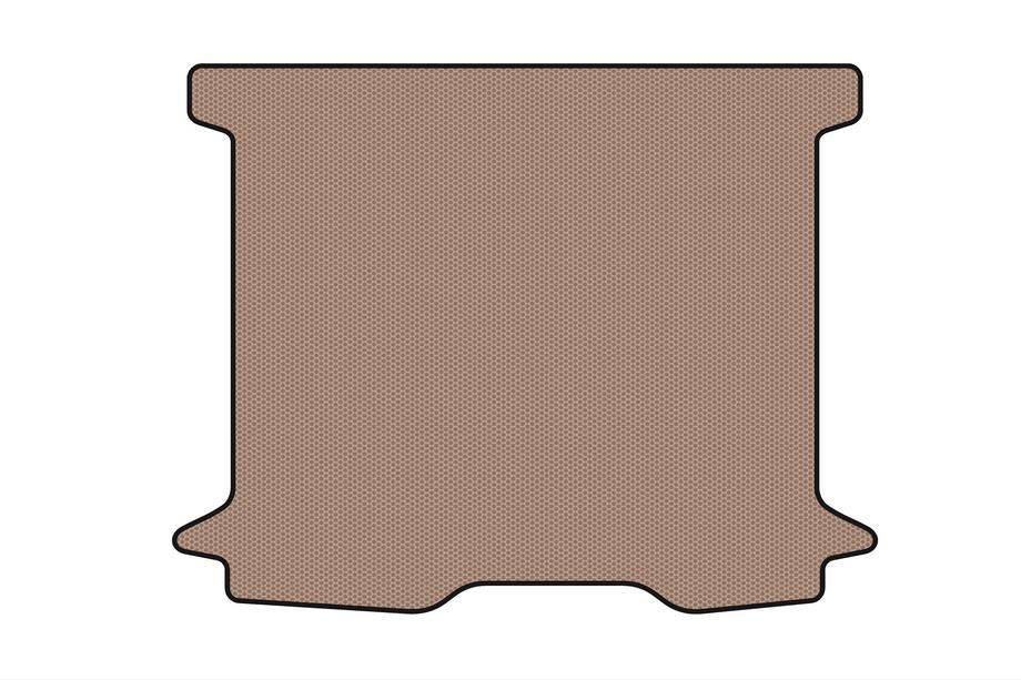 Renault Dokker 2013-2022 Tapis de coffre en caoutchouc Carsuit (Beige) Photo 1