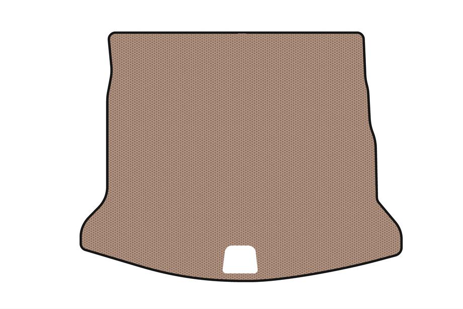 Renault Espace 2014- Tapis de coffre en caoutchouc Carsuit (5 places, beige) Photo 1