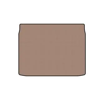 Tapis de coffre en caoutchouc Carsuit (2015-2018, beige) photo 1