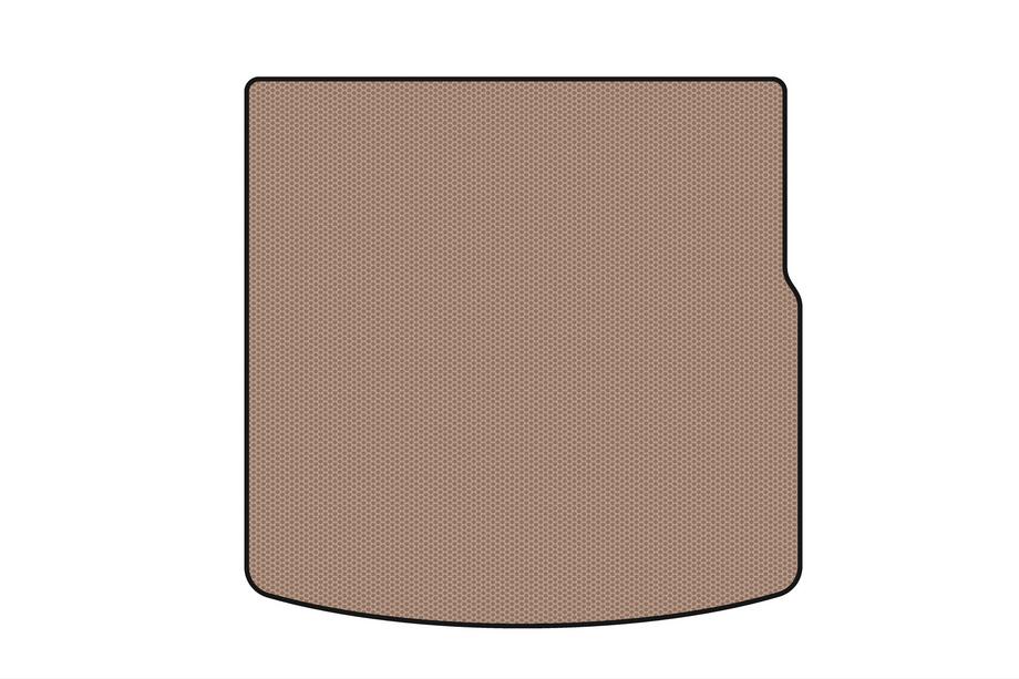 Renault Megane III 2009-2016 Tapis de coffre en caoutchouc Carsuit (SD, beige) Image