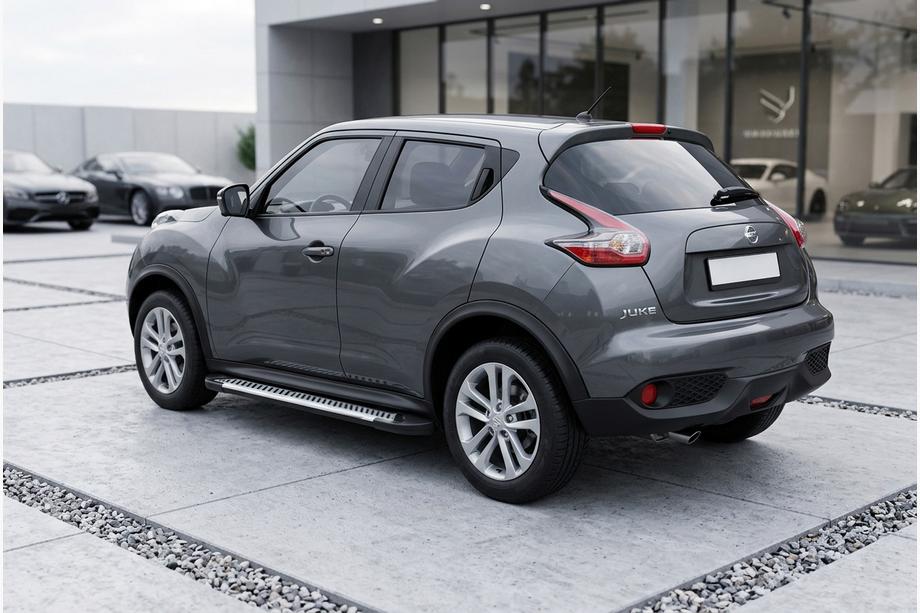 Nissan Juke 2010-2019 Marchepieds Latéraux Line (2 pcs, Aluminium) Image