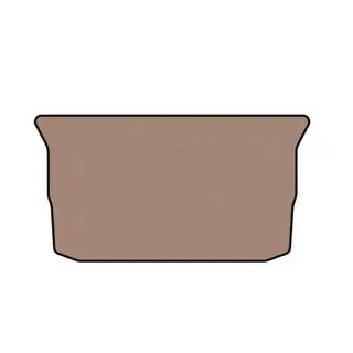 Tapis de coffre en caoutchouc Carsuit (hatchback, 5 portes, beige)