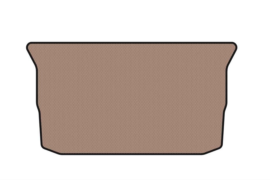 Smart 2014- Tapis de coffre en caoutchouc Carsuit (hatchback, 5 portes, beige) Photo 1