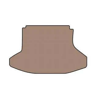 Tapis de coffre en caoutchouc Carsuit (LB, beige) photo 1
