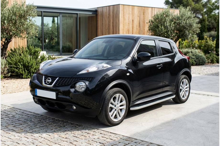 Nissan Juke 2010-2019 Marchepieds Latéraux Tayga Grey (2 pcs, Aluminium) Image
