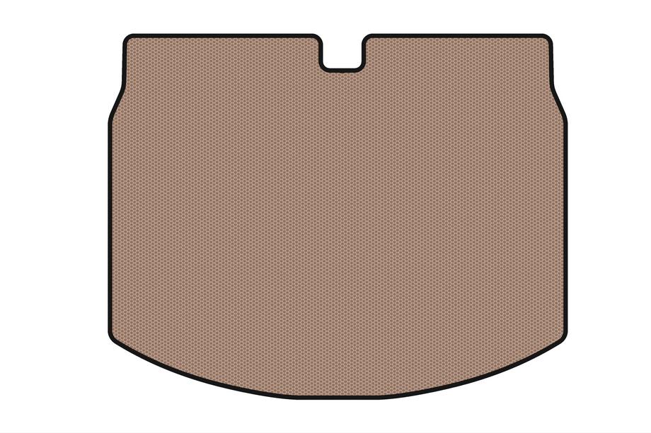 Volkswagen Beetle 2011-2015 Tapis de coffre en caoutchouc Carsuit (HB, beige) Photo 1