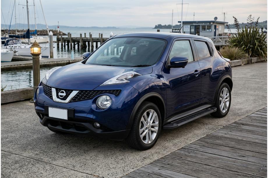Nissan Juke 2010-2019 Marchepieds Latéraux RedLine Black (2 pcs, Aluminium) Image
