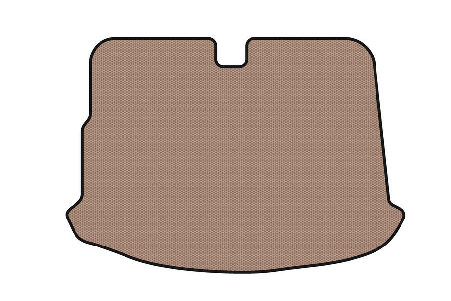 Volkswagen Scirocco 2008-2017 Tapis de coffre en caoutchouc Carsuit (HB, 3 portes, beige) Photo 1