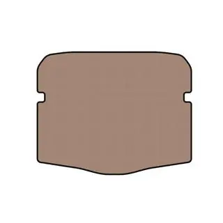Tapis de coffre en caoutchouc Carsuit (Cabriolet, beige) photo 1