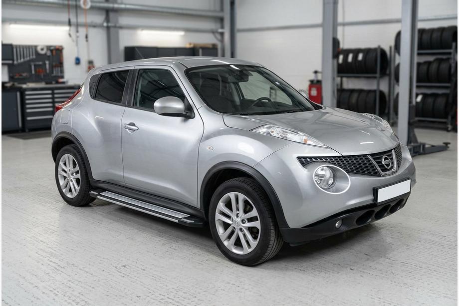 Nissan Juke 2010-2019 Marchepieds Latéraux Rainbow (2 pcs, Aluminium) Image