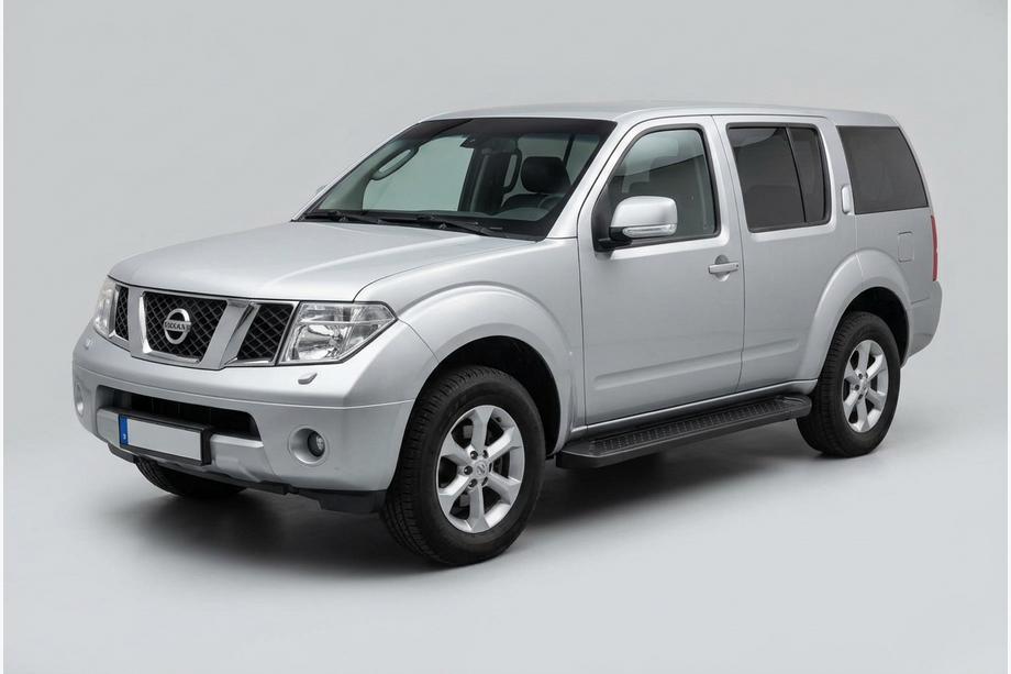 Nissan Pathfinder R51 2005-2014 Marchepieds Latéraux Allmond Black (2 pcs, Aluminium) Image