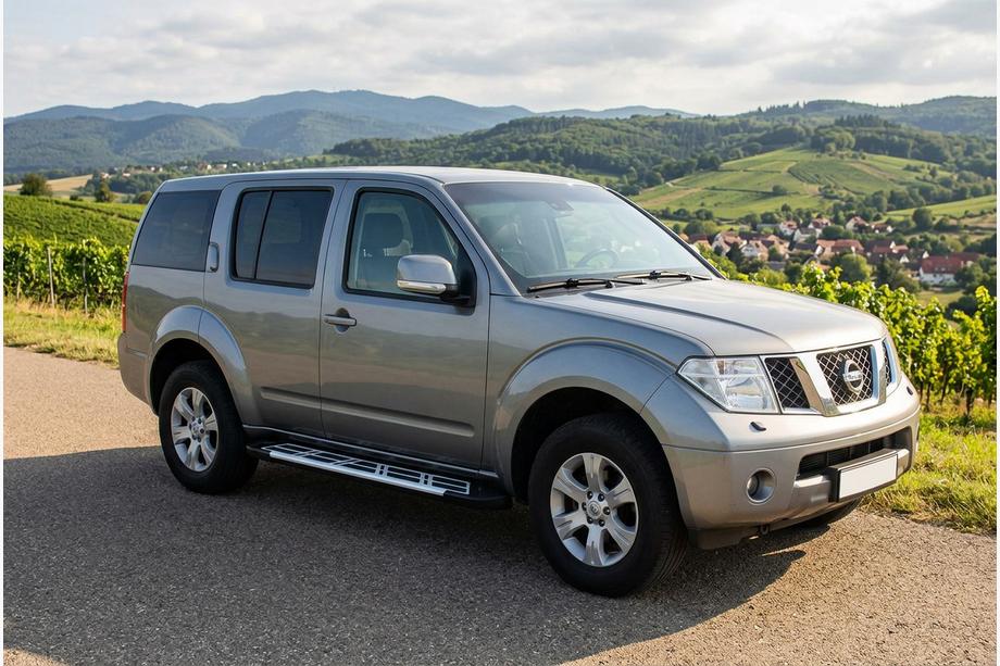 Nissan Pathfinder R51 2005-2014 Marchepieds Latéraux Sunrise (2 pcs, Aluminium) Image