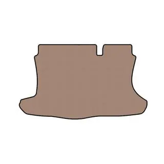 Tapis de coffre en caoutchouc Carsuit (2005-2012, HB, beige) photo 1
