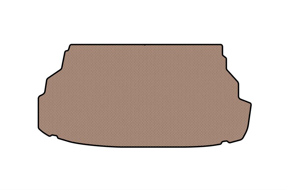 Hyundai Grandeur 2005-2011 Tapis de coffre en caoutchouc Carsuit (SD, beige) Photo 1