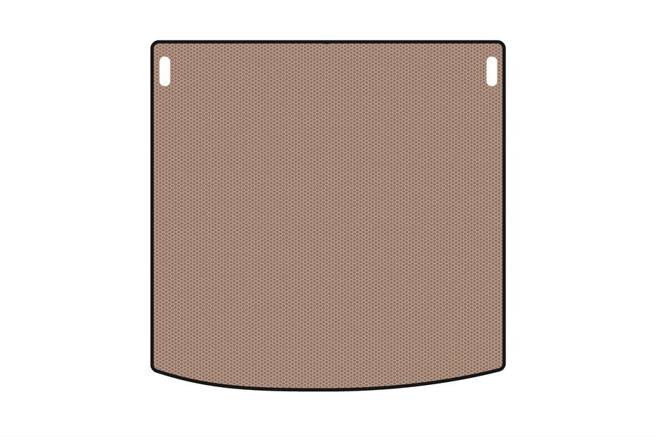 Kia Ceed 2007-2012 Tapis de coffre en caoutchouc Carsuit (2009-2012, SW, beige) Photo 1